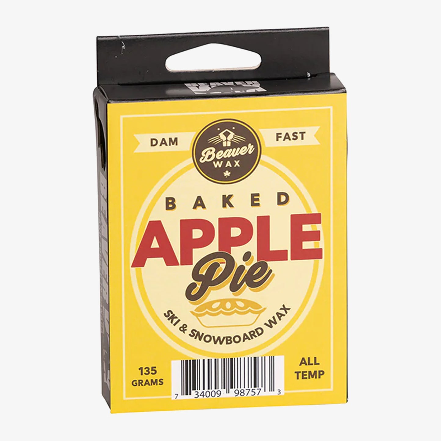 BeaverWax Baked Apple Pie Snowboard Wachs