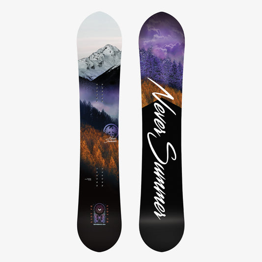 Never Summer Lady FR Snowboard für Damen 2025